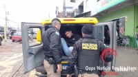 ROCAM frustra assalto em Foz do Iguaçu: Um baleado e dois presos no Jardim São Paulo