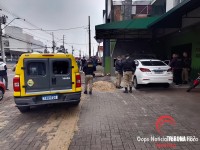 ROCAM frustra assalto em Foz do Iguaçu: Um baleado e dois presos no Jardim São Paulo