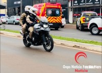 ROCAM frustra assalto em Foz do Iguaçu: Um baleado e dois presos no Jardim São Paulo