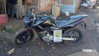 Policia Militar recupera motocicleta com registro de furto em Foz do Iguaçu