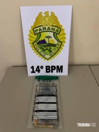 PM prende autor de roubo a estabelecimento comercial em flagrante delito em Medianeira