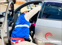 Colisão entre dois carros deixa uma pessoa ferida no Jardim São Luís