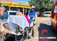Colisão entre dois carros deixa uma pessoa ferida no Jardim São Luís