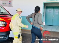 Caso de amor e violência: Mulher tenta esfaquear o marido e acaba se ferindo