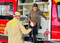 Caso de amor e violência: Mulher tenta esfaquear o marido e acaba se ferindo