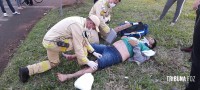 Motociclista fica gravemente ferido após colisão no Jardim Patriarca