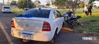 Motociclista fica gravemente ferido após colisão no Jardim Patriarca