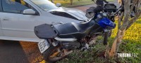 Motociclista fica gravemente ferido após colisão no Jardim Patriarca
