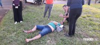 Motociclista fica gravemente ferido após colisão no Jardim Patriarca