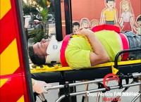 Homem sofre queda de plano elevado e é socorrido em estado grave no bairro Cidade Nova
