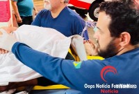Colisão entre moto e carro deixa duas vítimas gravemente feridas no Bairro Portal da Foz