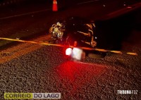 Acidente de moto resulta em vítima fatal na madrugada deste domingo em Santa Helena