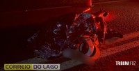 Acidente de moto resulta em vítima fatal na madrugada deste domingo em Santa Helena