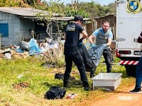 Corpo de homem enrolado em lençol é encontrado em terreno baldio no Jardim Universitário