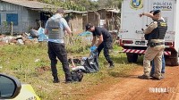 Corpo de homem enrolado em lençol é encontrado em terreno baldio no Jardim Universitário
