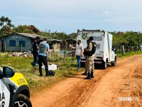 Corpo de homem enrolado em lençol é encontrado em terreno baldio no Jardim Universitário