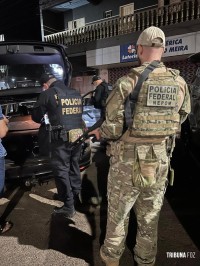 Policia Federal e forças de segurança realizam grande operação integrada em Foz do Iguaçu