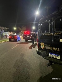 Policia Federal e forças de segurança realizam grande operação integrada em Foz do Iguaçu