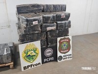 Policia Federal, Policia Civil e Policia Militar apreendem 1.039 Kg de maconha em Santa Helena