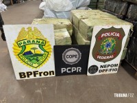 PF, PC e PM apreendem 272 Kg de maconha em Santa Helena