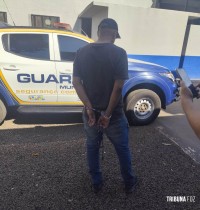 Guarda Municipal cumpre mandado de prisão na Vila Yolanda