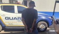 Guarda Municipal cumpre mandado de prisão na Vila Yolanda