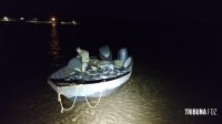 Forças policiais apreendem 1.040 Kg de maconha no Lago de Itaipu