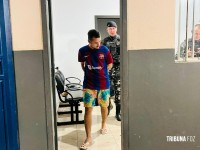 Pelotão de CHOQUE prende homem com armas, drogas e drone no bairro Três Lagoas