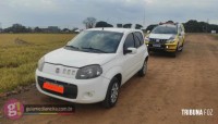 Patrulha Rural da Polícia Militar recupera veículo roubado em Medianeira