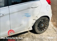 Motociclista fica ferido após colisão no bairro Portal da Foz