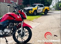 Motociclista fica ferido após colisão no bairro Portal da Foz