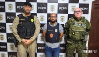 Forças de Segurança prendem foragido ligado ao PCC em Marechal Cândido Rondon