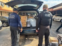 Policia Federal e Receita Federal realizam operação contra o contrabando e descaminho