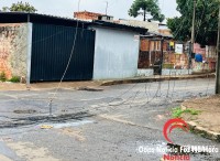 Incêndio e rompimento de fios de alta tensão assustam moradores na Vila Miranda