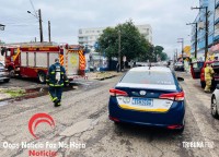 Incêndio atinge apartamento na Vila Portes e mobiliza o Corpo de Bombeiros de Foz do Iguaçu