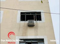 Incêndio atinge apartamento na Vila Portes e mobiliza o Corpo de Bombeiros de Foz do Iguaçu