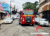 Incêndio atinge apartamento na Vila Portes e mobiliza o Corpo de Bombeiros de Foz do Iguaçu
