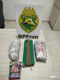 BPFRON prende homem com drogas em Santo Antônio do Sudoeste
