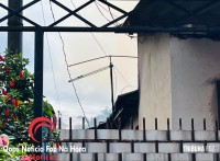 Duas casas pegam fogo no Bairro Três Lagoas e mobilizam as equipes do Corpo de Bombeiros