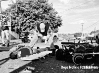 Motociclista fica ferido em colisão com caminhão no Jardim Santa Rita