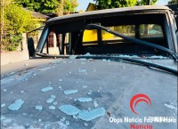 Motociclista fica ferido em colisão com caminhão no Jardim Santa Rita