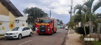 Corpo de Bombeiros socorre duas crianças após acidente dentro de escola no Porto Meira 