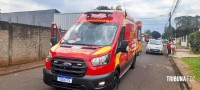 Corpo de Bombeiros socorre duas crianças após acidente dentro de escola no Porto Meira 
