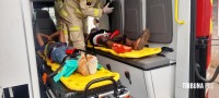 Corpo de Bombeiros socorre duas crianças após acidente dentro de escola no Porto Meira 