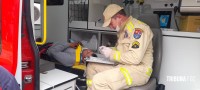 Siate socorre vítima que caiu da escada no Porto Meira