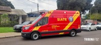 Siate socorre vítima que caiu da escada no Porto Meira