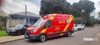 Siate socorre vítima que caiu da escada no Porto Meira