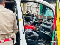 Acidente violento entre van e carreta termina em milagre: pastora é resgatada com vida 
