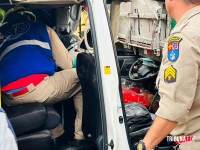 Acidente violento entre van e carreta termina em milagre: pastora é resgatada com vida 