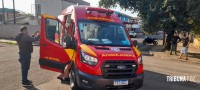 Motociclista fica ferido após colisão no Bairro Porto Meira